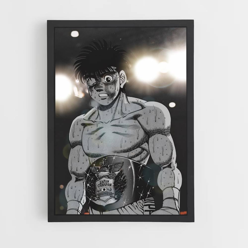 Ippo Muscle Poster