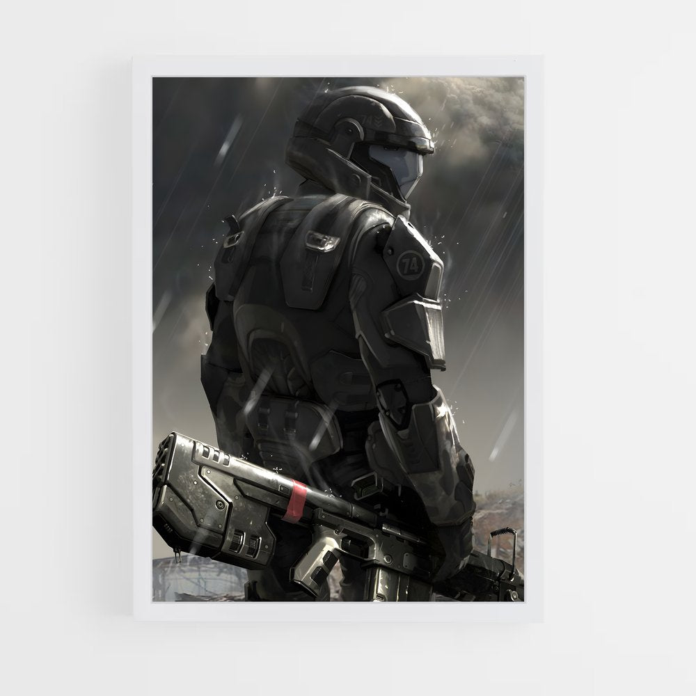 halo-11 cadre Blanc