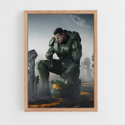 halo-15 cadre Bois clair