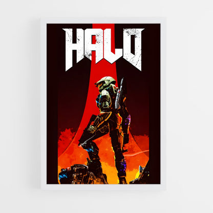 halo-17 cadre Blanc
