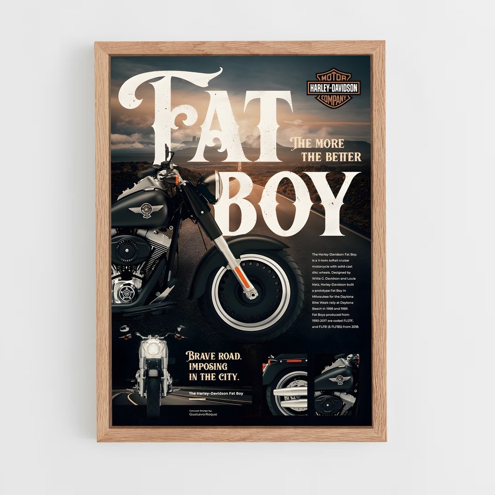 harley-davidson-5 cadre Bois clair