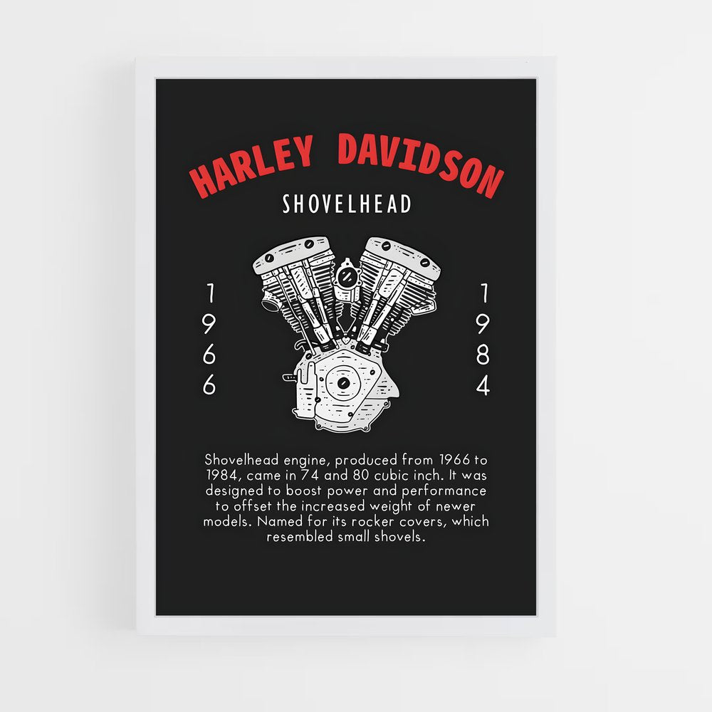 harley-davidson-7 cadre Blanc