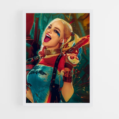 harley-queen-3 cadre Blanc