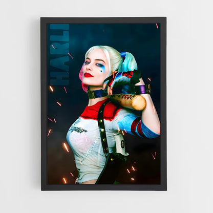 harley-queen-4 cadre Noir