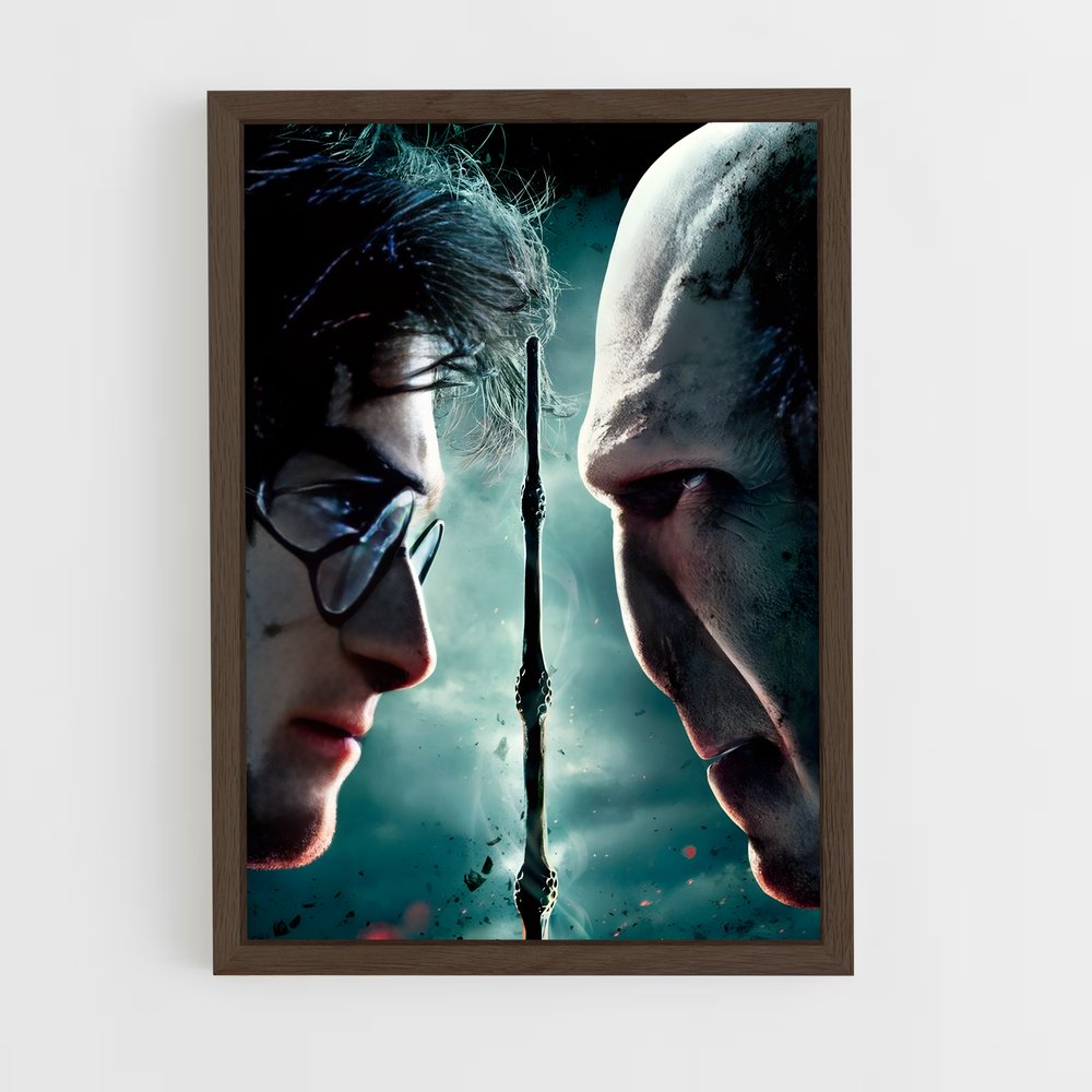 harry-potter-12 cadre Bois foncé