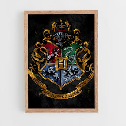 harry-potter-15 cadre Bois clair