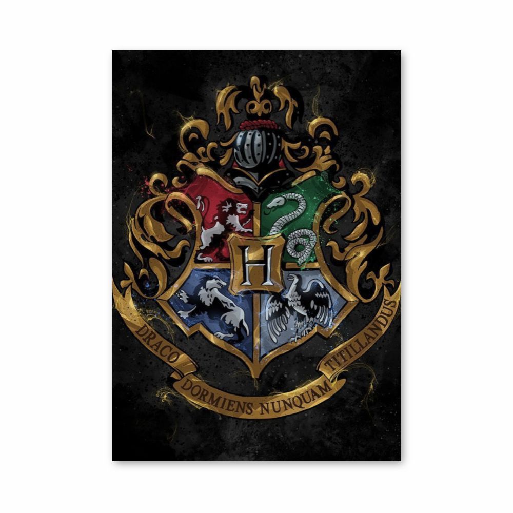 Poster Harry Potter Crests