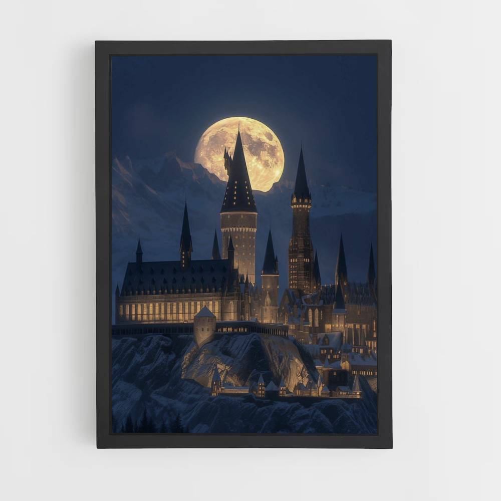 Hogwarts Night Poster