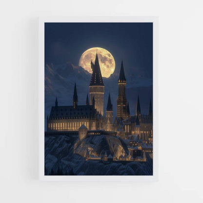 Hogwarts Night Poster