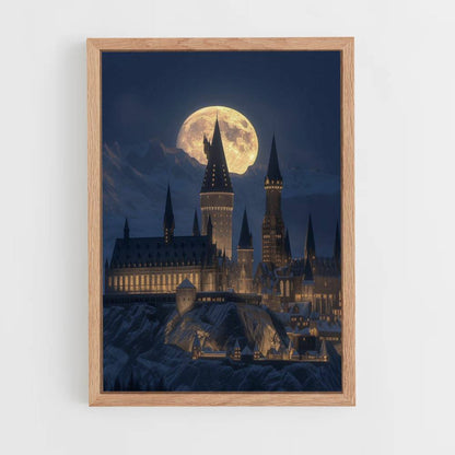 Hogwarts Night Poster