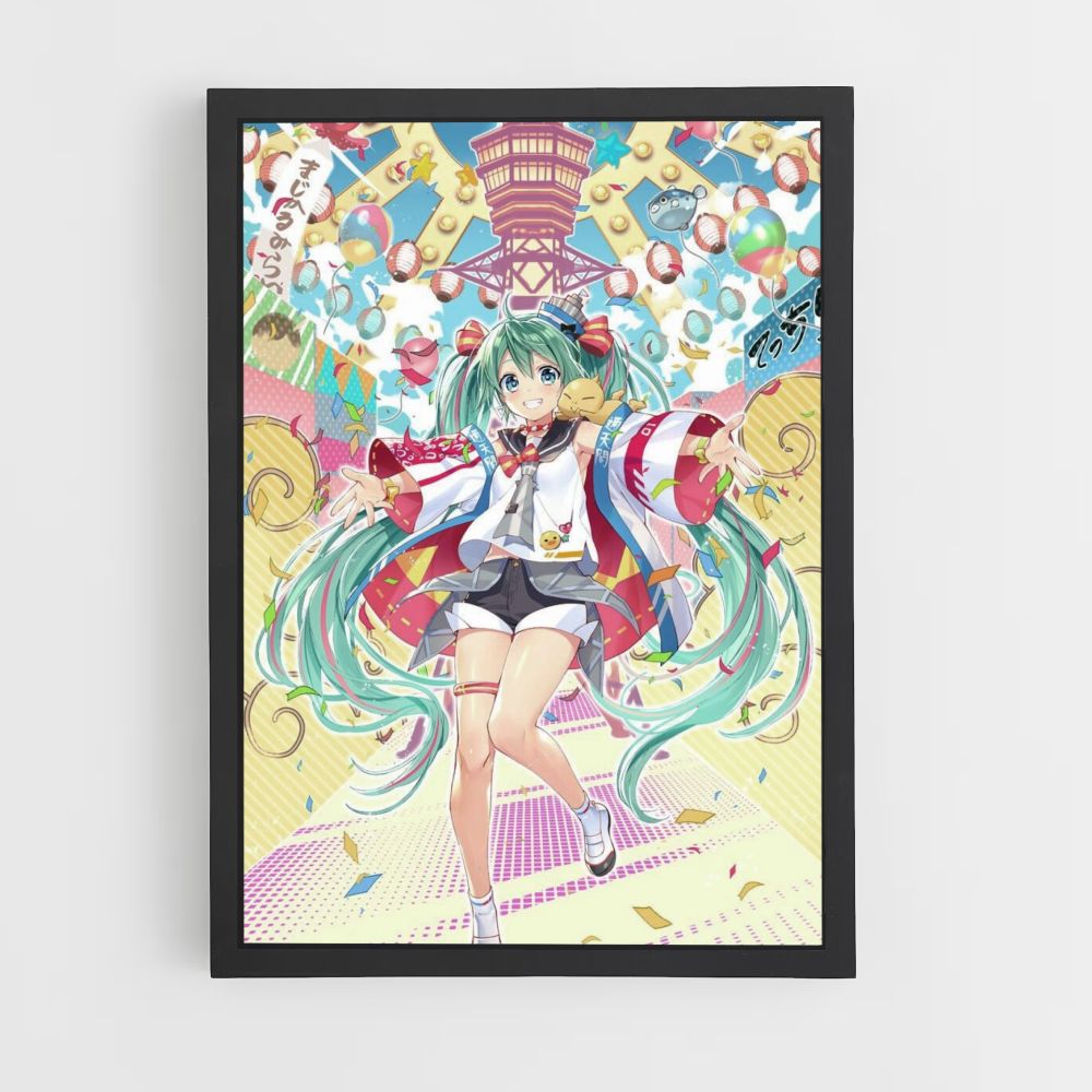 Hatsune Miku Party Poster