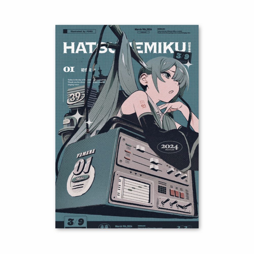 Hatsune Miku Poster 01