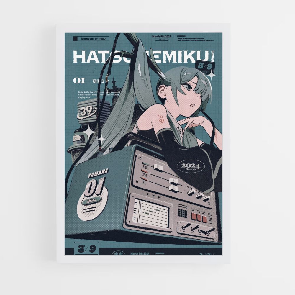 Hatsune Miku Poster 01