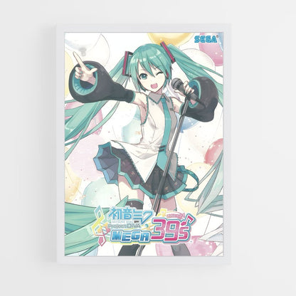 hatsune-miku-4 cadre Blanc