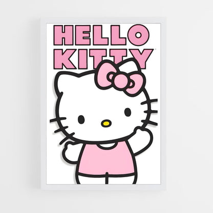 hello-kitty-10 cadre Blanc