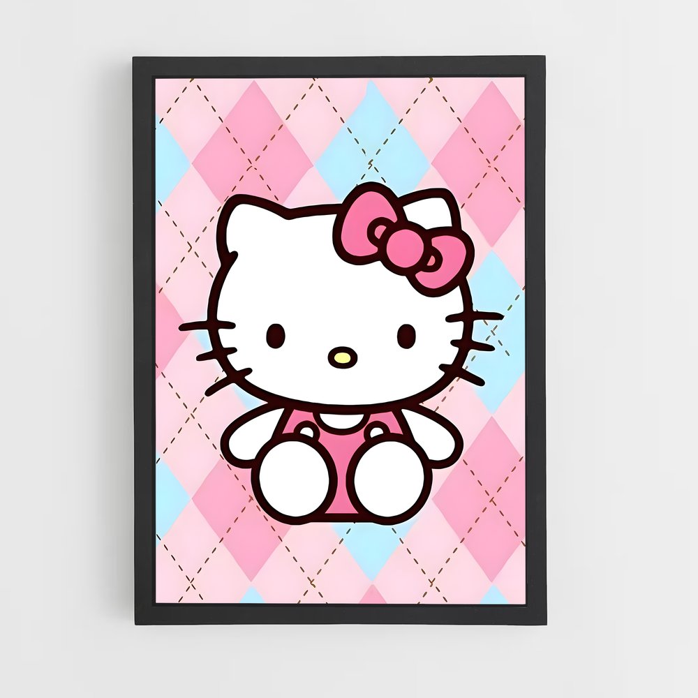 hello-kitty-12 cadre Noir