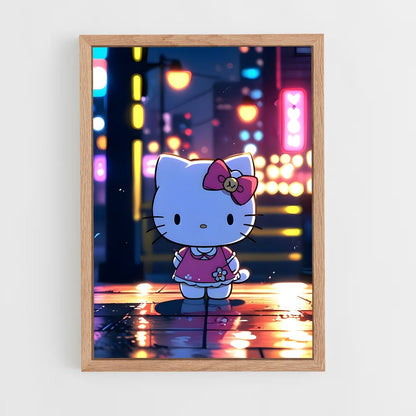 hello-kitty-13 cadre Bois clair