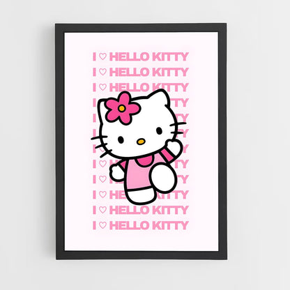 hello-kitty-5 cadre Noir