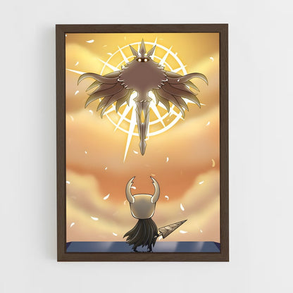 hollow-knight-13 cadre Bois foncé