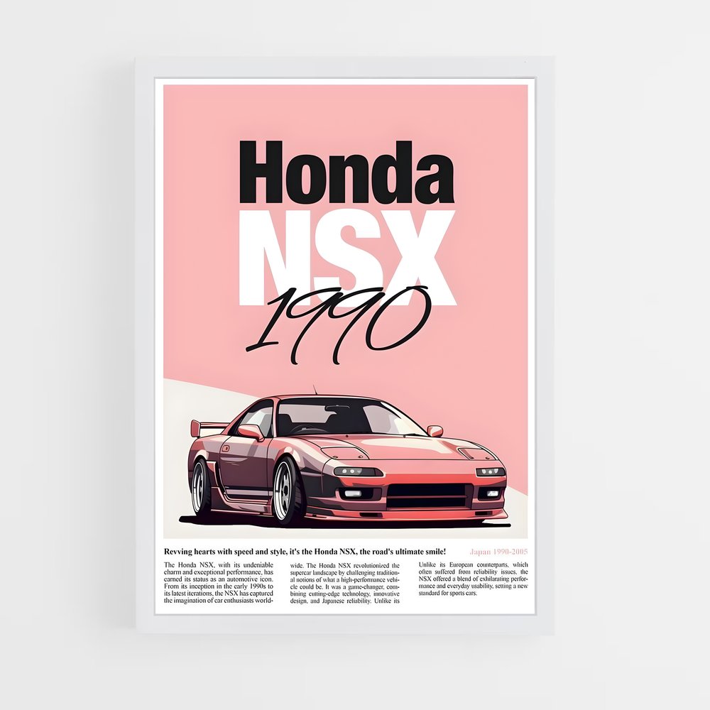honda-19 cadre Blanc