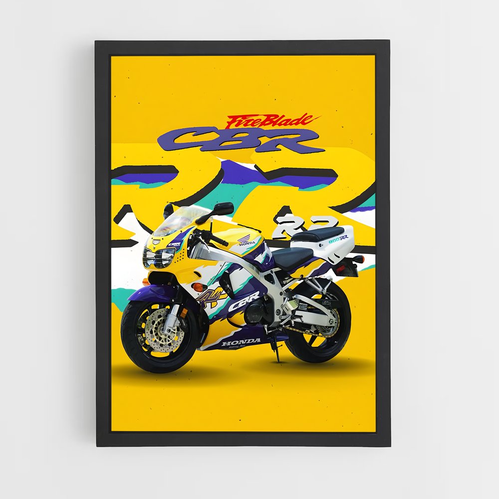 honda-moto-10 cadre Noir