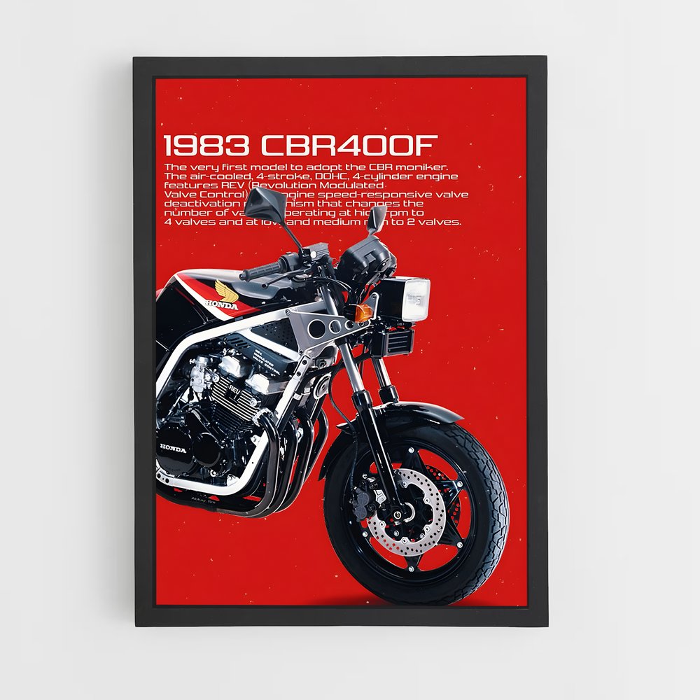 honda-moto-2 cadre Noir