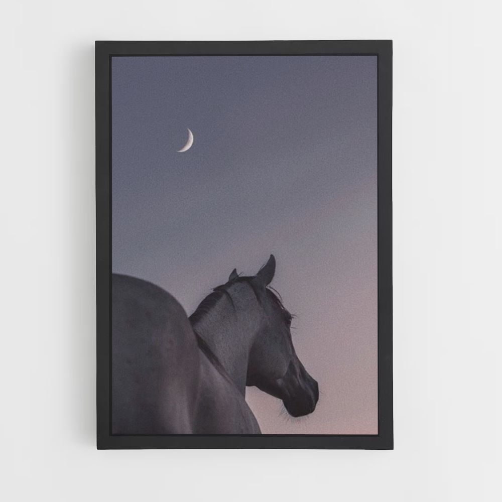 Horse Moon Poster