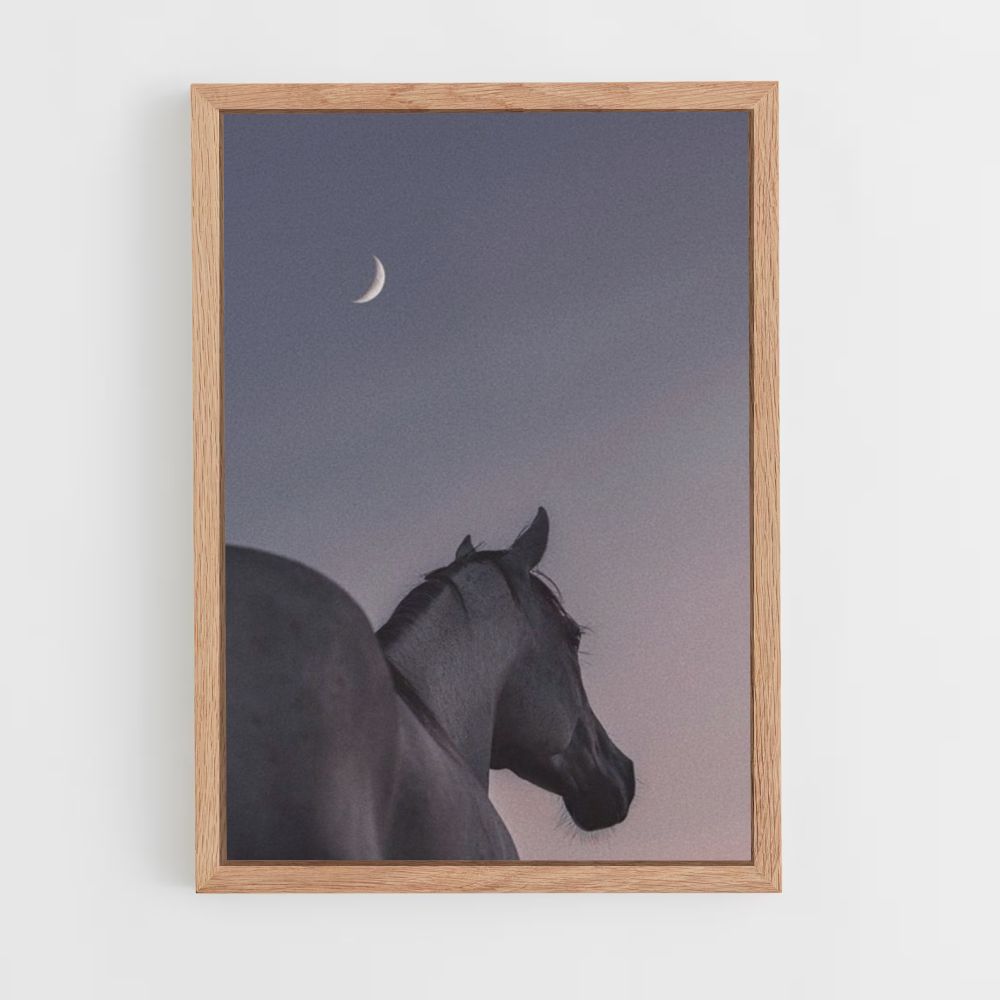 Horse Moon Poster