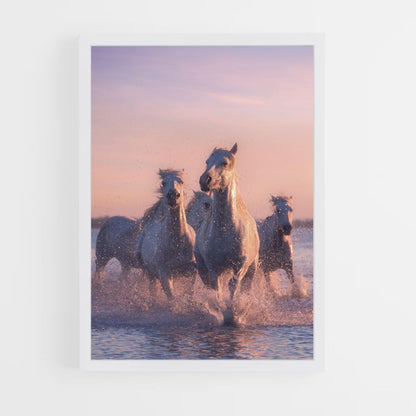 White Horses Poster