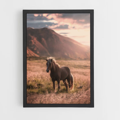 Horse Nature Poster