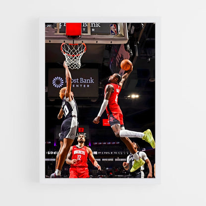 houston-rockets-13 cadre Blanc