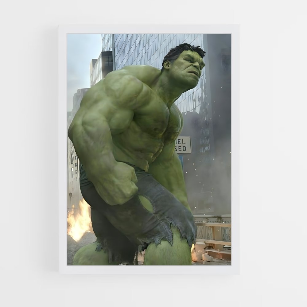 hulk-1 cadre Blanc