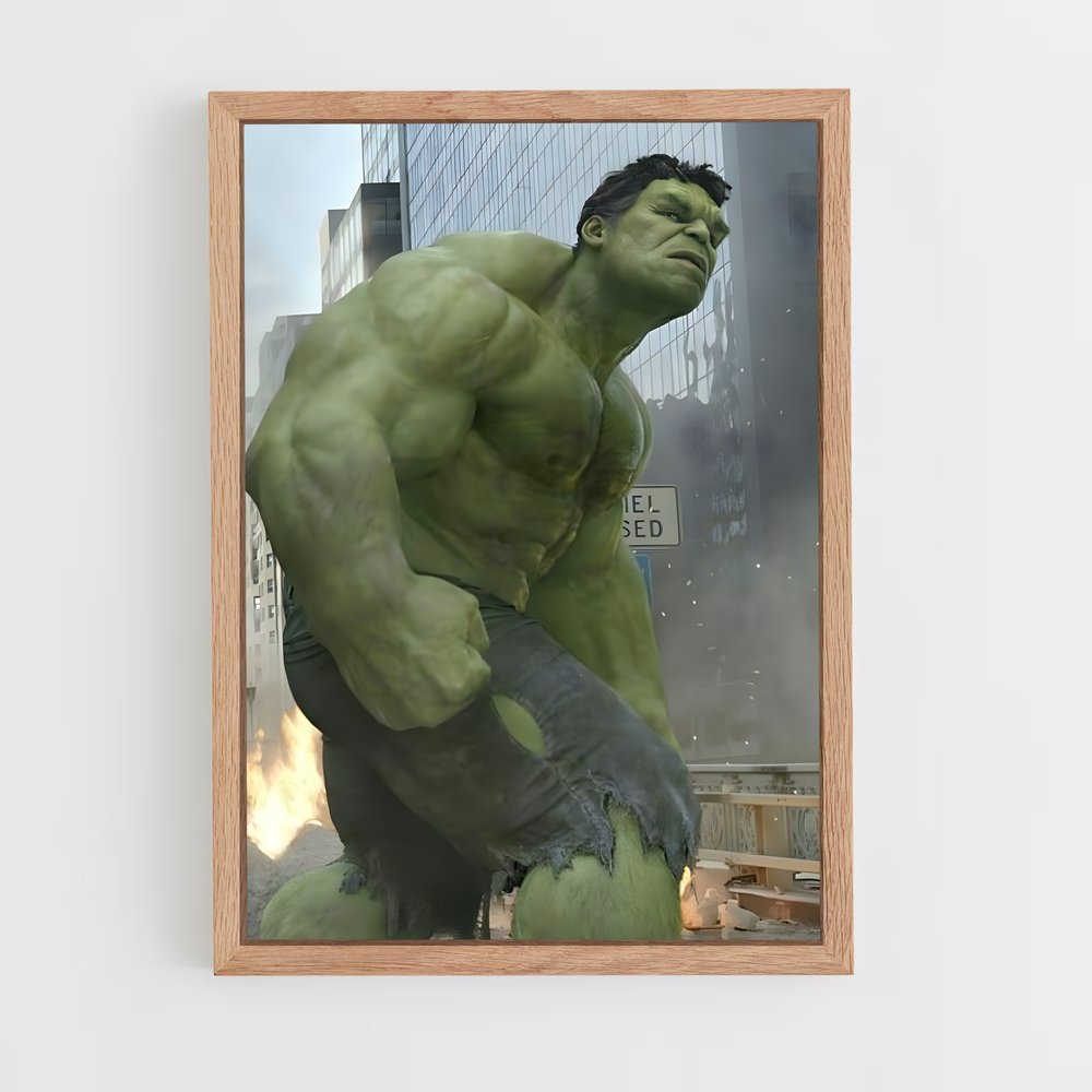 hulk-1 cadre Bois clair