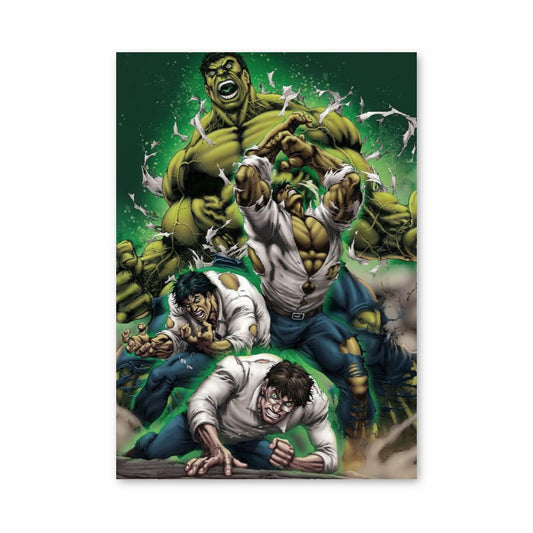 Poster Hulk Transformation