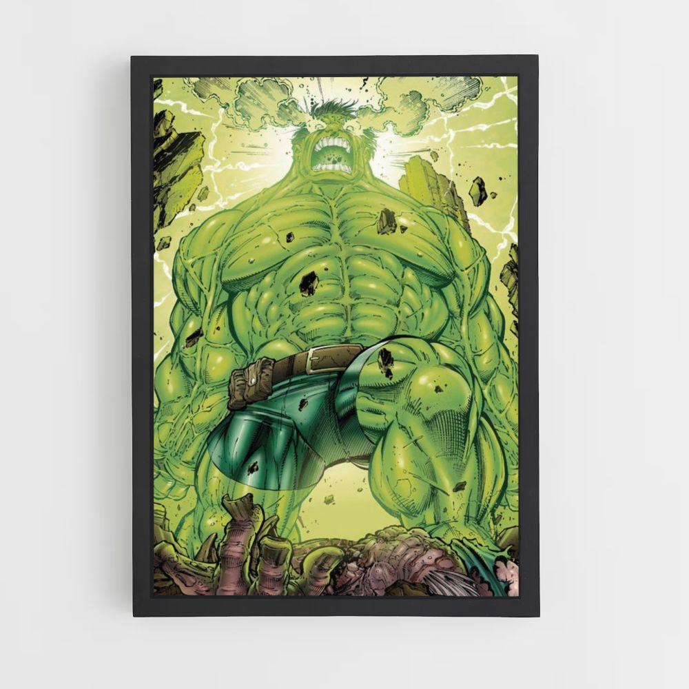 Poster Radioactive Hulk