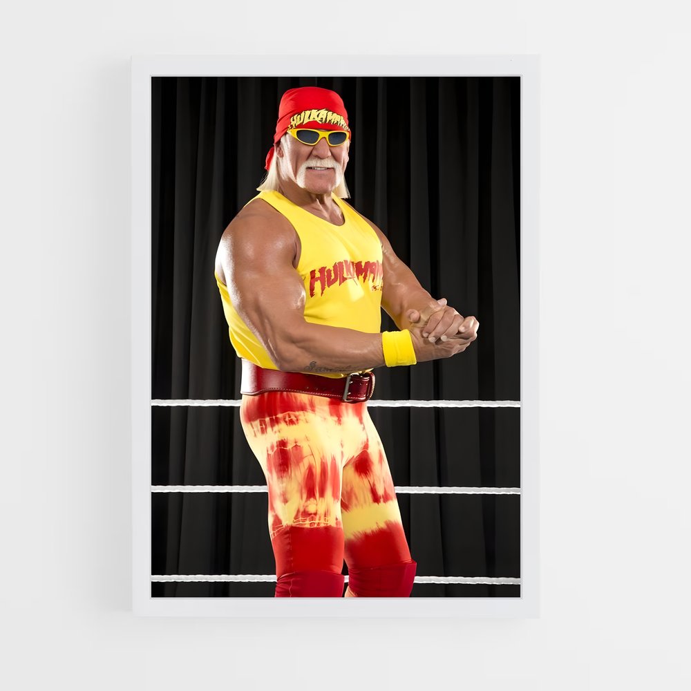 hulk-hogan-1 cadre Blanc