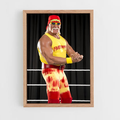 hulk-hogan-1 cadre Bois clair