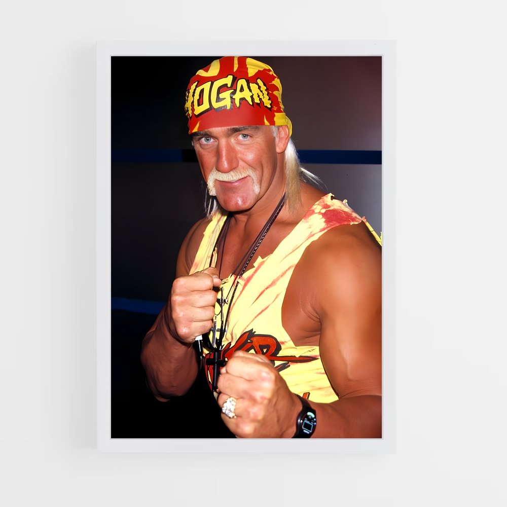 hulk-hogan-2 cadre Blanc
