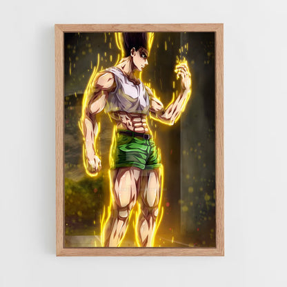 hunter-x-hunter-14 cadre Bois clair