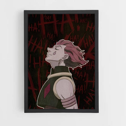 Poster Hisoka Laughing