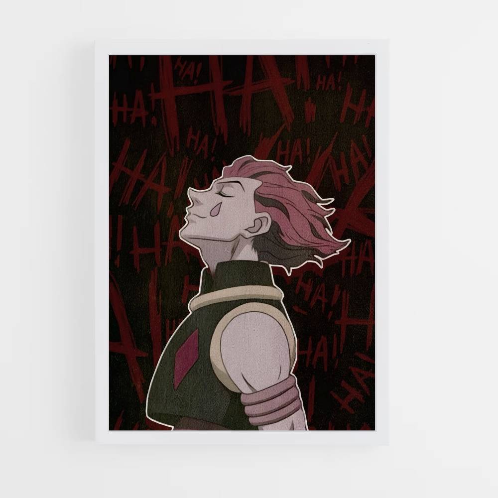 Poster Hisoka Laughing