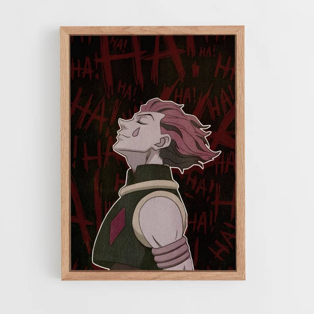 Poster Hisoka Laughing