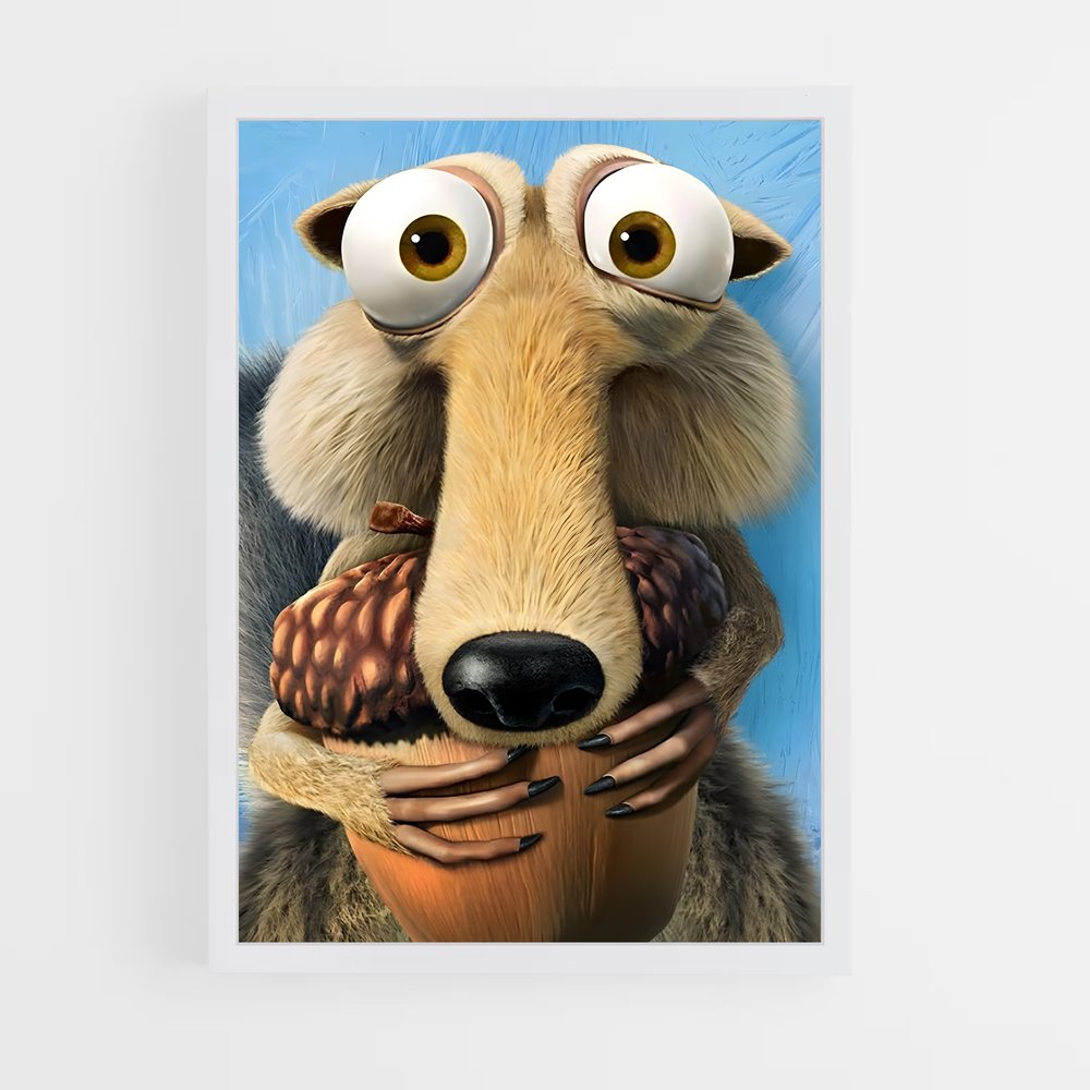 ice-age-1 cadre Blanc