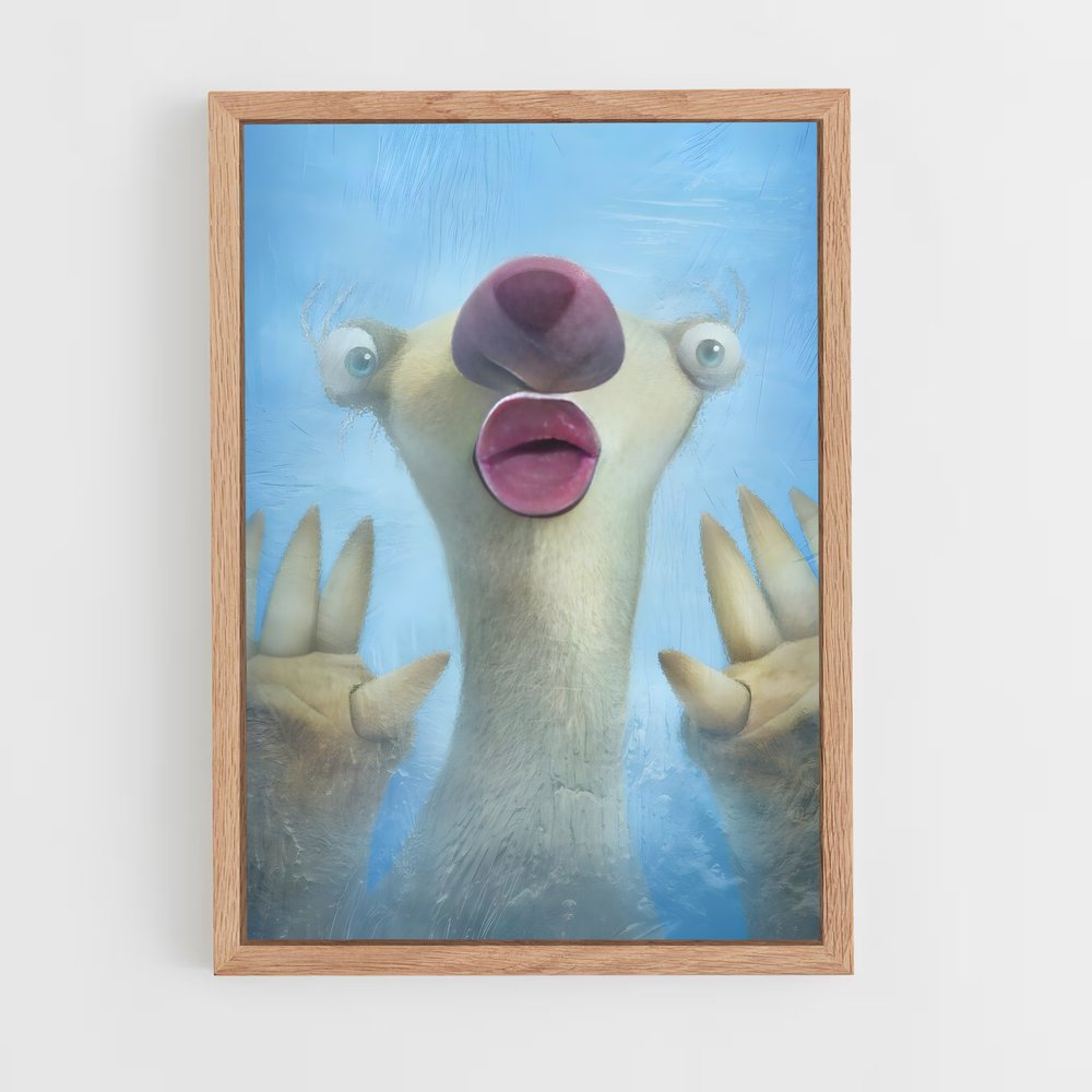 ice-age-2 cadre Bois clair