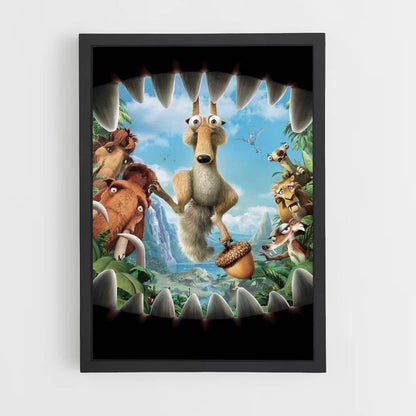 Ice Age Scrat Poster