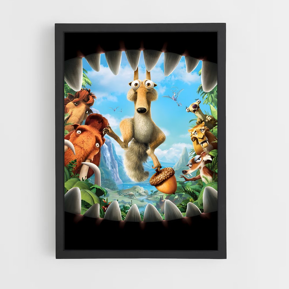 ice-age-3 cadre Noir