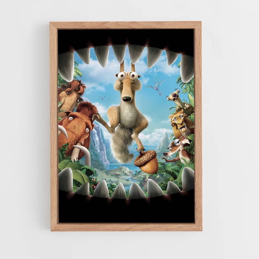 Ice Age Scrat Poster