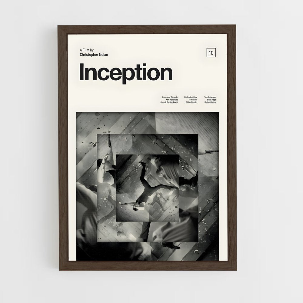 inception-17 cadre Bois foncé