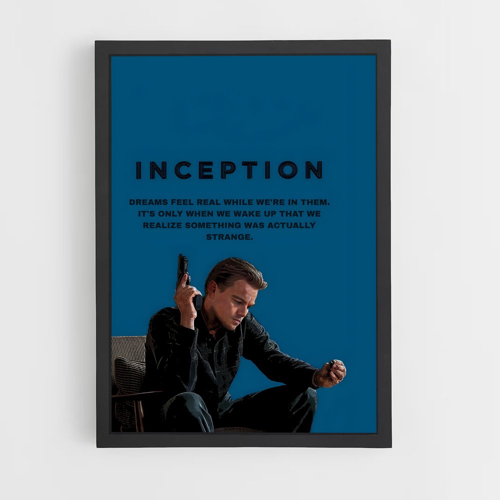 inception-4 cadre Noir
