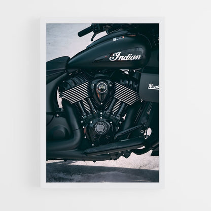 indian-motorcycle-1 cadre Blanc